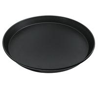 Zenker Teglia da forno rotonda 30 cm della serie Pure, per pizza e pieteglia (colore nero), quantità: 1 pezzo
