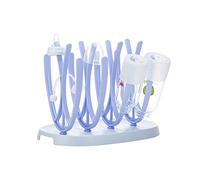 ZENKO Scolabiberon, Rastrelliere Asciuga Biberon, Sgocciolatore Portabottiglie Removibile Asciugare Biberon, Capezzoli e Accessori Senza BPA (viola)
