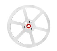 Zenlir 1. Adattatore per bobina in alluminio da 7 pollici a installazione rapida per mazzi di nastro vintage 6 fori compatibilità design adattatore resistente alla durata della bobina