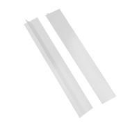 Zenlir 2 coperture per fessure del contatore della stufa, a forma di T, in silicone, per olio, acqua, fornello, facile da pulire