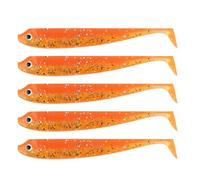 Zenlir 5 pezzi T Tail Soft Baits 9,5 cm Walleye esche artificiali da pesca Premium Sinking Design Realistico Nuoto Azione Realistica Esche di azione di nuoto