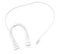 Zenlir AntiFool Interfaces - Cavo di prolunga per schede madri a 9 pin con polarità chiara per una facile installazione, due interruttori