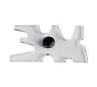 Zenlir Biliardo Stecca Rack Acrilico Mooseheads Bridge Testa di Ricambio Portatile 7 Stecche Da Piscina Rack Stecca Da Piscina Accessori