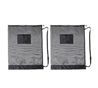 Zenlir Borsa a rete da calcio Mesh Borse a sfera in tessuto Pallacanestro Storage Team Player Net Bags Maglie da pallavolo per Outdoor Palla sportiva di grande capacità