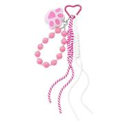 Zenlir Borsa a tema frutta dolce borsa fascino borse ornamento ideale moda dichiarazione borsa ciondolo portachiavi regalo per compleanni Trendy corda intrecciata portachiavi, B