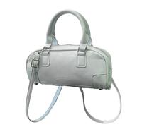 Zenlir Borsa a tracolla moderna spaziosa tasche organizzative interne pratiche in pelle PU borsa a tracolla per donne ragazze borsa portatile casual, Blu, One Size