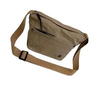 Zenlir Borsa a tracolla oversize leggera con scomparti multipli borse a tracolla con tracolla regolabile per e professionisti elegante borsa essenziale per ufficio, cachi, One Size