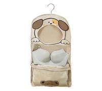 Zenlir Borsa portaoggetti multifunzionale da appendere, impermeabile, design a bocca larga, da parete, organizer per la casa, motivo cartone animato, decori, organizer da parete per il bagno