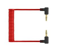 Zenlir Cavo ausiliario da 3,5 mm da 3 poli a 3 poli, 90 gradi maschio a maschio, compatibile con cavo per computer portatile MP3, 180 cm