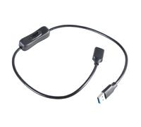 Zenlir Cavo di prolunga USB3.0 lungo 30/60/100 cm 5Gbps trasmissione dati maschio a femmina cavo Extender linea di trasferimento dati