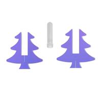 Zenlir Centrotavola idroponico leggero dell'albero di Natale per aula e l'ufficio, decorazione festiva infrangibile