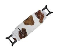 Zenlir Cinghie ergonomiche in PU e corda elastica per tablet da 6 a 8 pollici Presa antiscivolo sicura Accessorio da lettura Portatile Lettore E Mano