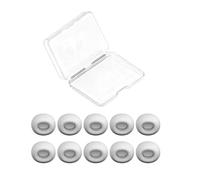 Zenlir Cuscinetti auricolari di ricambio per auricolari Pro3, 5 paia, con scatola, design antiscivolo, cuscinetti antiscivolo per allenamenti