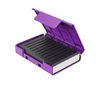 Zenlir Custodia per dischi rigidi per 4 pezzi da 6,3 cm o 1 pezzo da 8,9 cm o 10 pezzi, ideale per uso domestico e ufficio