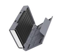 Zenlir Custodia per dischi rigidi per 4 pezzi da 6,3 cm o 1 pezzo da 8,9 cm o 10 pezzi, ideale per uso domestico e ufficio