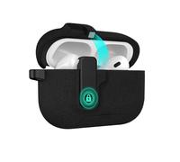 Zenlir Custodia protettiva leggera con sicura per auricolari Custodia protettiva con supporto per telefono accessori antiurto TPU facile installazione