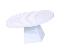 Zenlir Elegante supporto da dessert salvaspazio design per torte per piccole aree espositore per pasticceria vassoio frutta