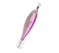 Zenlir Esche artificiali con amo per seppie con ventre rotonda per pesca efficace esche artificiali