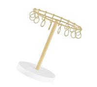 Zenlir Espositore per capelli in metallo, elegante, per camere da letto e dormitori