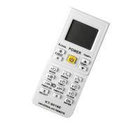 Zenlir KT9018E Telecomando Generale AC con Timer Risparmio Energetico & Design Compatto Multi-Brand Condizionatori Telecomando