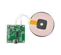 Zenlir Modulo di ricarica ad alta velocità da 15 W Trasmettitore da 10 MM per la camera da letto dell'ufficio Controllo della temperatura del dispositivo multiplo Base