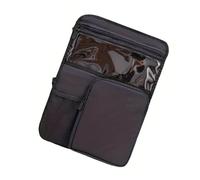 Zenlir Planner da viaggio estensibile per bagagli con 3 tasche 16 pollici scomparto per notebook cinturino modificabile in poliammide permanente Carry On Storage Bag Impermeabile Poliammide Bagagli