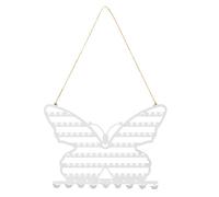 Zenlir Robusto metallo farfalla gioielli supporto da parete gioielli Accesspry per l'organizzazione di collane e orecchini organizzazione