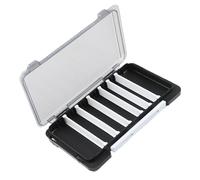 Zenlir Scatola per attrezzatura da pesca regolabile con scomparti per esche esche e ganci per accessori da pesca