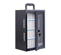 Zenlir Serratura per telefono, varie fessure, scomparto per telefono con manico per aule e aziende, elegante organizzazione telefonica a colori