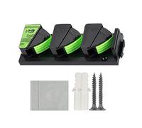 Zenlir Supporto da parete per canna da pesca compatto regolabile con design anti-graffio verticale organizzatori sistemi