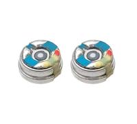 Zenlir Unità driver ad alta sensibilità da 10 mm con bassi da camera e driver a doppia camera a risposta in frequenza estesa