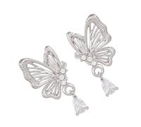 Zenlir Universals - Clip di fissaggio per cuffie in metallo con design accentato, per jogging, ciclismo, uso quotidiano, palestra, clip di fissaggio