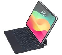 ZENLU Custodia per iPad Pro 11"/Air 11" con tastiera, tastiera stile magico, trackpad multi-touch, supporto a sbalzo galleggiante, tastiera retroilluminata intelligente per iPad Pro da 11" (1/2/3/4