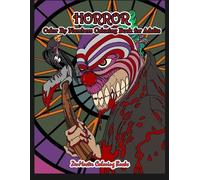 Zenmaster Coloring Bo Horror Color By Numbers Coloring Book for Adu (Tascabile)