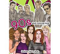 Zenmaster Coloring Books 90s Adult Coloring Book (Tascabile)
