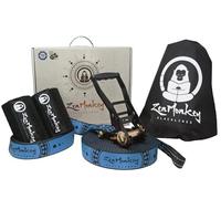 ZenMonkey Slackline Kit con protezioni per alberi, borsa per il trasporto in tessuto e istruzioni, 15,2 m, facile installazione per la famiglia, bambini e adulti