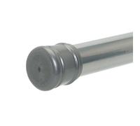 Zenna Home Zenith Tension Shower Rod, Chrome, 43-72 Inches