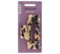 Zenner Fermaglio per capelli Deluxe Marble - Morsetto acetato da 9 cm per tutti i tipi di capelli - Impugnatura robusta con forma curva - Per uso quotidiano, lavoro o stile casual - 1 pezzo