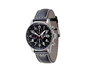 Zeno Watch Basel Orologio da Uomo Analogico Automatico con Bracciale in Pelle P557TVDPR-a1