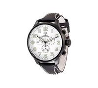 ZENO-Watch Orologio Donna - Super Oversized Chrono Big Date black&white - 6221-8040Q-bk-a2