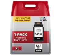ZENOINK PG-545 XL Cartucce di ricambio per la stampante Canon Cartucce 545 nero per Canon Pixma TS3355 MX495 TR4550 TR4551 TS3350 MG2400 MG2500 MG2555 MG2555s MG3050 (545XL Nero)