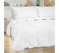 Zenoni & Colombi Piumino Matrimoniale XL Invernale in 100% Fiocco di Piumino D'Oca Vergine Siberiano, Piumone Monaco 4 Punti di Calore Made in Italy (4 PUNTI DI CALORE, 250x220cm)