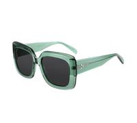 ZENOTTIC Occhiali Da Sole Polarizzati Per Donne Alla Moda: Occhiali Da Sole Classici Con Protezione UV400 - Occhiali Retro Oversize Con Montatura Quadrata Verde Cristallo