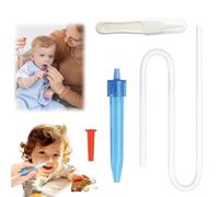 ZENQARI 1 Pezzo Aspiratore nasale per bambini Aspirazione Delicata di Naso che Cola Include Scatola di Conservazione Senza BPA Raccomandato dai Pediatri Per Naso Chiuso nei Neonati