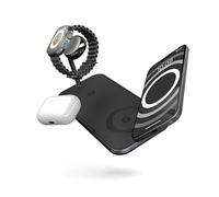 Zens Dual+Watch Wireless Charger, Nero
