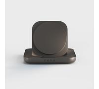Zens Magnetic Nightstand Wireless Charger (2026), MagSafe & Qi2 15W Wireless Charger per iPhone/AirPods, Adattatore da 20 W Incluso (EU/UK/US) Con Cavo da 1,5 m Integrato, Nero