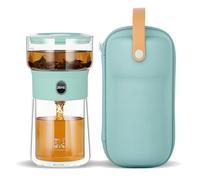 ZENS Teiera in vetro con infusore magico a un tocco