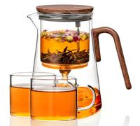 ZENS Theiere con infusore,Coperchio magnetico per tè in foglia