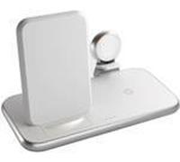 ZENS ZEDC15W/00 Caricabatterie per dispositivi mobili Cuffie, Telefono cellulare, Orologio Bianco AC, USB Carica wireless
