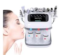 ZenSeFarin Macchina di Bellezza 10 in 1 Idrogeno Ossigeno Professionale, Hydro Facciale, Pulizia Profonda del Viso, Esfoliante Hydro Dermabrasion RF Scrubber Hydrafacial Machine